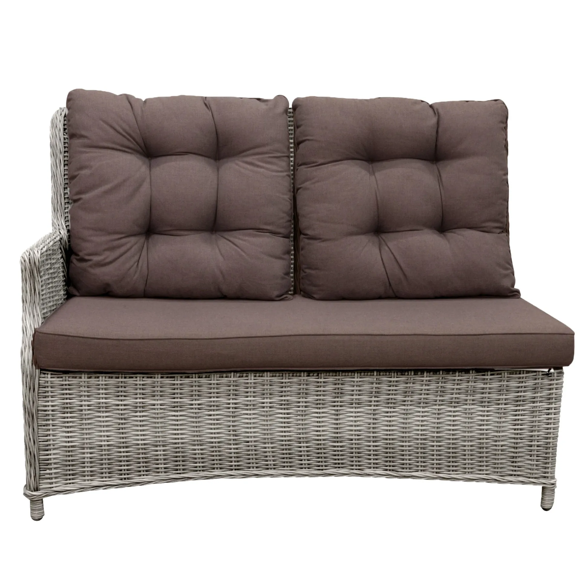 2-zits-bank-aprano-met-rechter-ZosDOAxt-1.webp Best Bois Le Duc 2-zits Bank Aprano Met Rechter Leuning, Wit/grijs