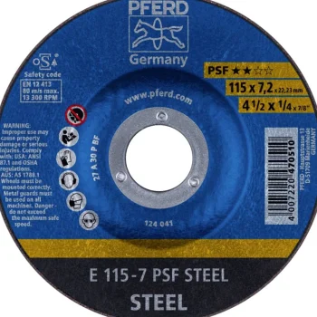 Hot Pferd Afbraamschijf E115-7 PSF Staal