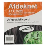 New Bel Garden Afdeknet Tuin SP Zwart 3x6m