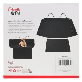 Outlet Friendly Pet Autodeken Luxe Koffer Zwart 160x120cm