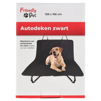 Outlet Friendly Pet Autodeken Zwart 156 X 128 Cm