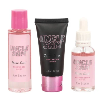 Clearance Uncle Sam Badverzorgingsset Dames 3 Stuks