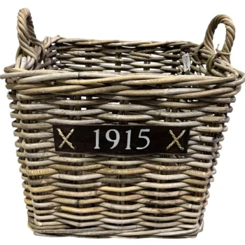 Outlet Van Der Leeden Bak Rotan Met Wielen Vierkant 50 X 50 Cm