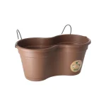 Discount Florus Balkonpot Set 37 Cm Taupe