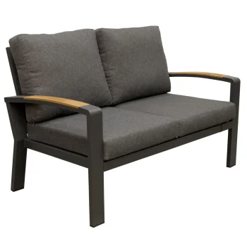 New Bois Le Duc Bank 2-zit Foxton Antraciet