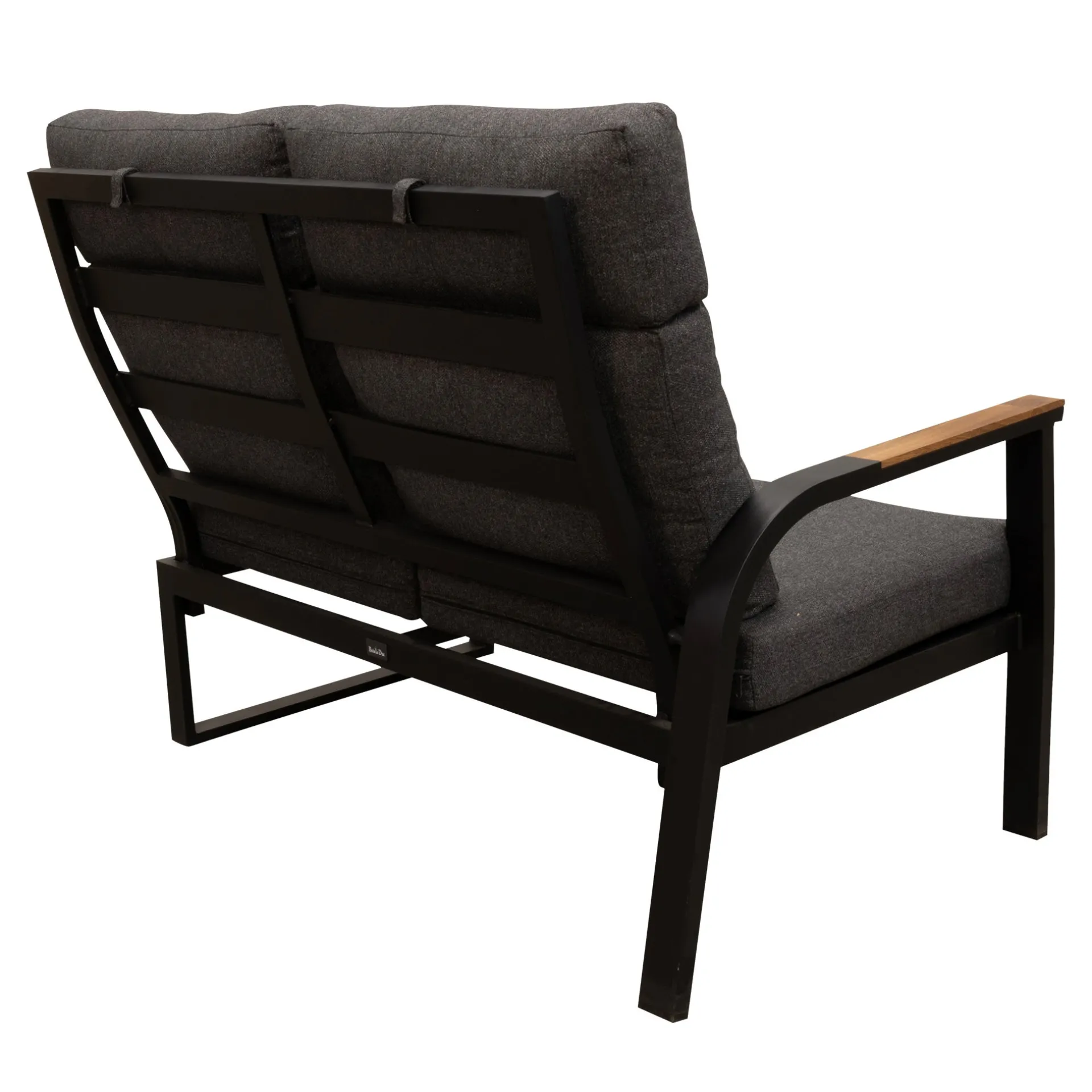 bank-2-zit-links-harston-zwart-qMYpwMcH-2.webp Clearance Bois Le Duc Bank 2-zit Links Harston Zwart Met Kussens