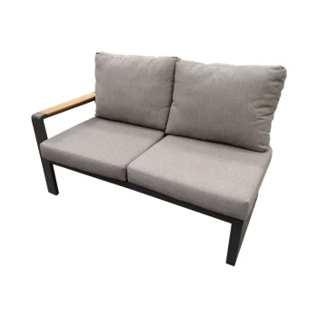 Online Bois Le Duc Bank 2-zit Rechts Salvo Antraciet