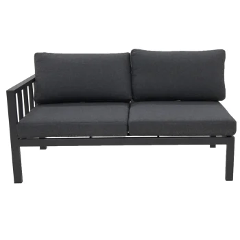 Hot Bois Le Duc Bank 2-zit Rechts Trento Antraciet