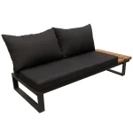 Hot Bois Le Duc Bank 2-zits Links Frullo Antraciet Met Kussens