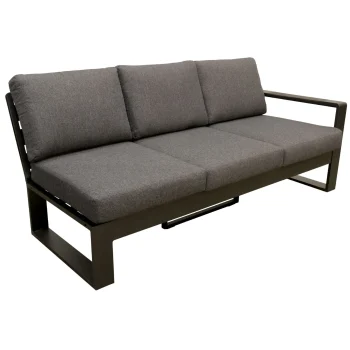 Hot Bois Le Duc Bank 3-zit Links Malviza Antraciet Met Kussens