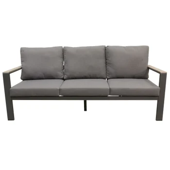 Hot Bois Le Duc Bank 3-Zit Stapleford Antraciet Met Kussens