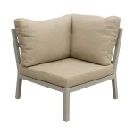 Sale Bois Le Duc Bank Hoek Brozzi Milky Grey Met Kussens