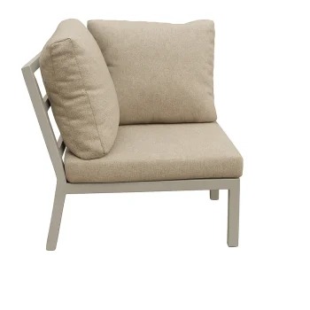 Sale Bois Le Duc Bank Hoek Brozzi Milky Grey Met Kussens