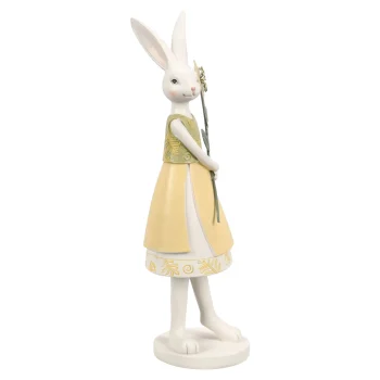 Discount O'malley Beeld Konijn Geel 27cm