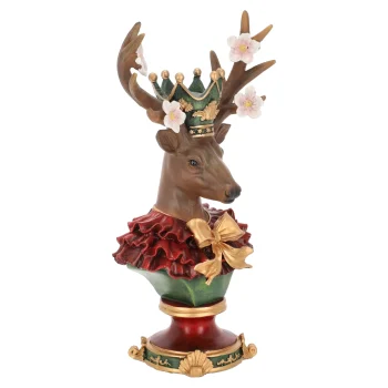 New Beeld Rendier Kroon 33 Cm