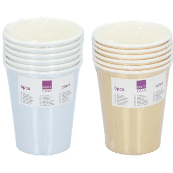 Sale Party Casa Beker Papier 6st 2 Assorti