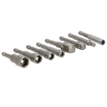 Hot Lotus Bit -en Dophouder Set 8-delig Magnetisch
