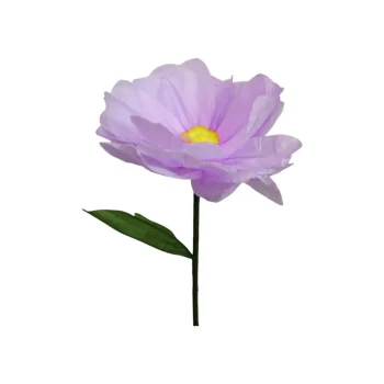 Online Natural Collections Bloem Papier Lila 35 X 35 X 117 Cm