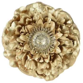 New Decoris Bloem Poly Goud 10 Cm