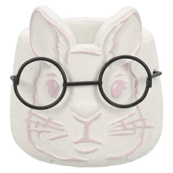 Best Natural Collections Bloempot Konijn Pastel 9x10cm