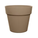Outlet Bloempot Naterial Rond 40 Cm Taupe