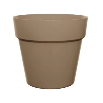 Outlet Bloempot Naterial Rond 40 Cm Taupe