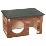 New Friendly Pet Blokhut Hout Medium