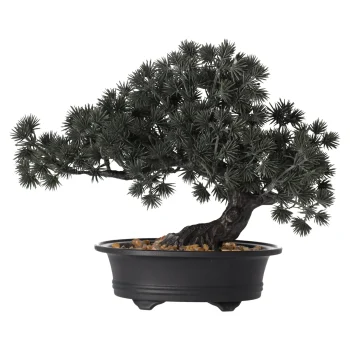 Clearance Mica Decorations Bonsai In Pot Groen 28 X 15 X 23 Cm