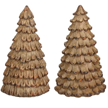 Sale Mica Decorations Boom Deco Hout 16 Cm