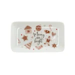 Clearance O'malley Bord Ginger Merry And Bright 18x10cm