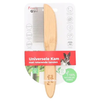 Best Friendly Pet Borstel Huisdier 31tanden Bamboo FP
