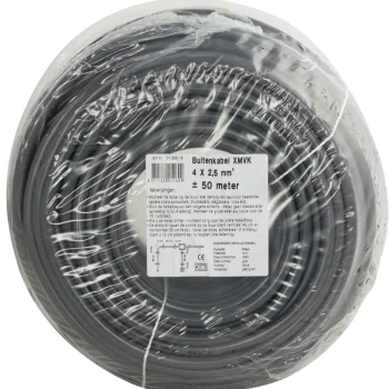 Outlet Q-link Buitenkabel 50 M 4 X 2.5 Mm² XMVK