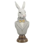 Outlet O'malley Buste Konijn Grijs 39cm