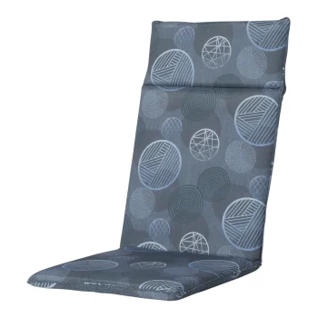 New Madison Circle Blue Kussen Hoog Uni 50x120