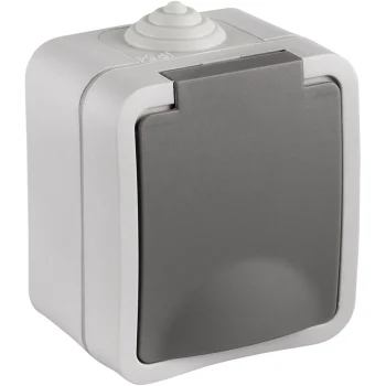 Outlet Q-link Contactdoos 1-voudig RA IP54 Opbouw QL