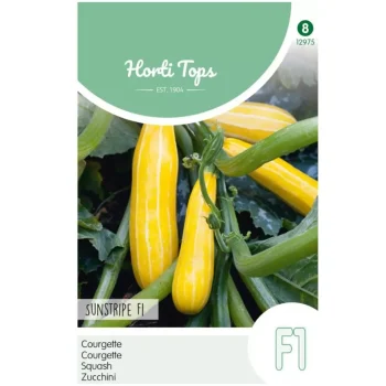 Hot Horti Tops Courgette Sunstripe Geel