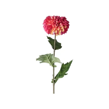 Fashion Everlands Dahlia Op Steel Fuchsia 75 Cm
