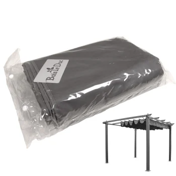 Sale Bois Le Duc Dakdoek Pergola Aviano 3x3 M Grijs