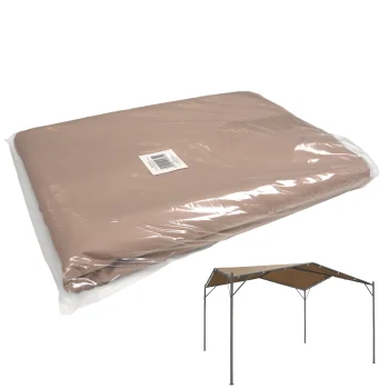 Fashion Bois Le Duc Dakdoek Pergola Robella Taupe