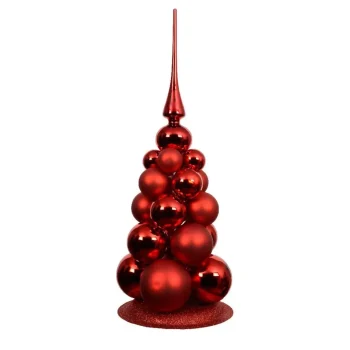New Decoris Deco Kerstbal Rood