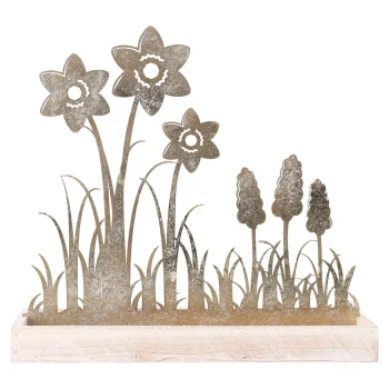 Fashion Deco Metaal 30 X 28 Cm Gold Wash