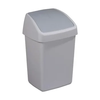 Discount Sunware Delta Afvalbak 50L Swing Grijs