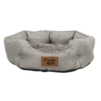 Fashion Friendly Pet Dierenmand Helko Grijs 48x24x16cm