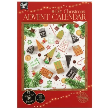Sale Creative Craft Group DIY Advent A4 250gsm Kerst