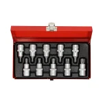 New Lotus Doppenset 1/2 Torx T20-T70 10-delig