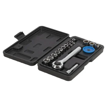 Clearance Westham Dopsleutelset 17-delig 1/4"