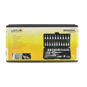 Fashion Lotus Dopsleutelset 46-delig 1/4"
