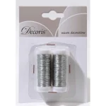 New Decoris Draad Metaal 3mm 6m Zilver 2st