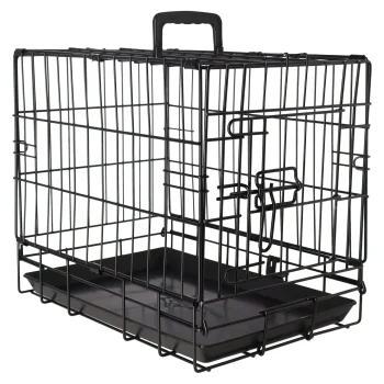 Hot Friendly Pet Draadkooi 1-deur XS Zwart