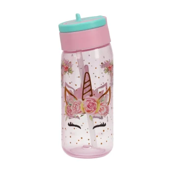 Fashion Lunch Buddies Drinkfles 500 Ml Unicorn Flower